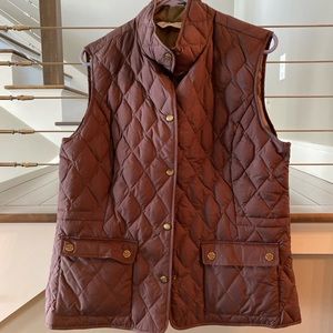Eddie Bauer Goose Down Quilted vest - size L
